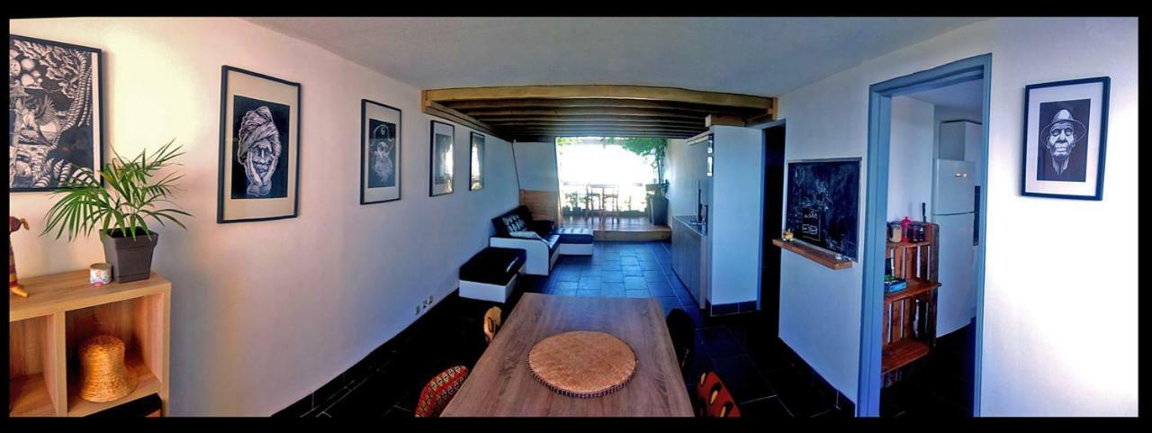 Loft Mezzanine Verriere Avec Vue Daire Saint-Denis Dış mekan fotoğraf